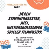 Jæren symfoniorkester, jusi, kulturskoleelever spiller filmmusikk 