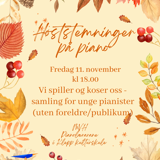 Høststemninger på piano