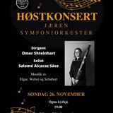 Høstkonsert med Jæren Symfoniorkester i Ogna kyrkje