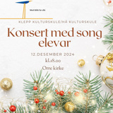 Song konsert med elevar fra Klepp og Hå