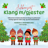 Julekonsert: "Klang" med gjester